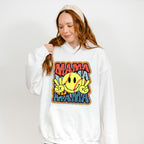 Smiley Mama Design - Softball Unisex Crewneck T-Shirt Sweatshirt Hoodie