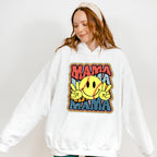 Smiley Mama Design - Softball Unisex Crewneck T-Shirt Sweatshirt Hoodie