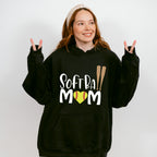 Softball Mom Bats Design - Softball Unisex Crewneck T-Shirt Sweatshirt Hoodie