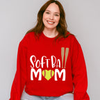 Softball Mom Bats Design - Softball Unisex Crewneck T-Shirt Sweatshirt Hoodie