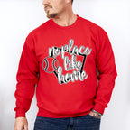 No Place Like Home - Softball Unisex Crewneck T-Shirt Sweatshirt Hoodie