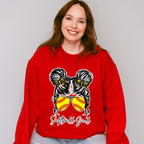 Softball Girl - Softball Unisex Crewneck T-Shirt Sweatshirt Hoodie