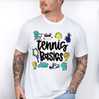 Tennis Basics - Tennis Unisex Crewneck T-Shirt Sweatshirt Hoodie