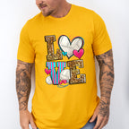 LOVE Leopard Design - Volleyball Unisex Crewneck T-Shirt Sweatshirt Hoodie