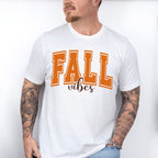 Orange FALL Vibes - Fall Unisex Crewneck T-Shirt Sweatshirt Hoodie