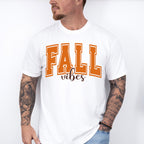 Orange FALL Vibes - Fall Unisex Crewneck T-Shirt Sweatshirt Hoodie
