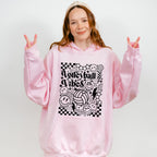 Volleyball Vibes Doodles Design - Volleyball Unisex Crewneck T-Shirt Sweatshirt Hoodie