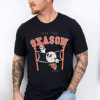 Tis The Season Volleyball Serving Design - Volleyball Unisex Crewneck T-Shirt Sweatshirt Hoodie