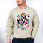 Lightning Doodles - Volleyball Unisex Crewneck T-Shirt Sweatshirt Hoodie