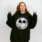Smiley Star Eyes Design - Volleyball Unisex Crewneck T-Shirt Sweatshirt Hoodie