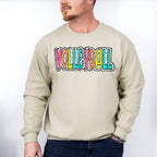 Volleyball Dalmatian Design - Volleyball Unisex Crewneck T-Shirt Sweatshirt Hoodie