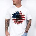 Flower Flag ,4th of July Theme T-shirt, Hoodie, Sweatshirt