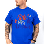 Little Miss America ,4th of July Theme T-shirt, Hoodie, Sweatshirt
