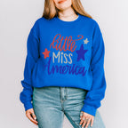 Little Miss America ,4th of July Theme T-shirt, Hoodie, Sweatshirt