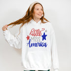 Little Miss America ,4th of July Theme T-shirt, Hoodie, Sweatshirt