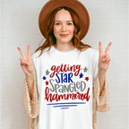Getting Star Spangled Hammered ,4th of July Theme T-shirt, Hoodie, Sweatshirt