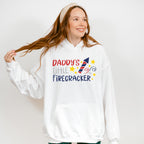 Daddy's Little Firecracker , 4th of July Theme T-shirt, Hoodie, Sweatshirt