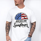 American Sunflower, 4th of July Theme T-shirt, Hoodie, Sweatshirt