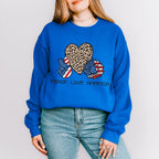 Peace, Love, America , 4th of July Theme T-shirt, Hoodie, Sweatshirt
