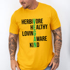 Herbivore Healthy Aware Kind Loving Vegan Theme T-shirt, Hoodie, Sweatshirt