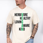 Herbivore Healthy Aware Kind Loving Vegan Theme T-shirt, Hoodie, Sweatshirt