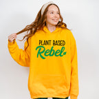 Plant Based Rebel Vegan Theme T-shirt, Hoodie, Sweatshirt