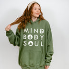 Mind Body Soul, Yoga Theme T-shirt, Hoodie, Sweatshirt