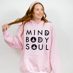 Mind Body Soul, Yoga Theme T-shirt, Hoodie, Sweatshirt