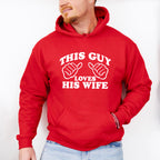 This Guy Loves His Wife Valentines Theme T-shirt, Hoodie, Sweatshirt