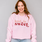 Love is Sweet Valentines Theme T-shirt, Hoodie, Sweatshirt