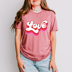 Love Cool Font Valentines Theme T-shirt, Hoodie, Sweatshirt