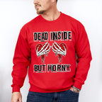 Dead Inside but Horny Valentine Theme T-shirt, Hoodie, Sweatshirt