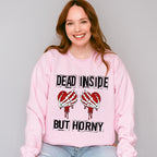 Dead Inside but Horny Valentine Theme T-shirt, Hoodie, Sweatshirt