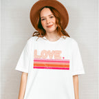 Love Distressed Valentine Theme T-shirt, Hoodie, Sweatshirt
