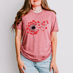 Heart Dandelion Valentines Theme T-shirt, Hoodie, Sweatshirt