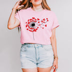 Heart Dandelion Valentines Theme T-shirt, Hoodie, Sweatshirt