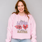 Liver Not a Hater Valentines Theme T-shirt, Hoodie, Sweatshirt