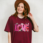 Love Nurse Valentines Theme T-shirt, Hoodie, Sweatshirt