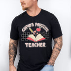 Cupid's Favorite Teacher Valentines Theme T-shirt, Hoodie, Sweatshirt