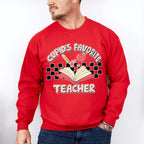Cupid's Favorite Teacher Valentines Theme T-shirt, Hoodie, Sweatshirt