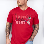 V is For Vent Valentines Theme T-shirt, Hoodie, Sweatshirt