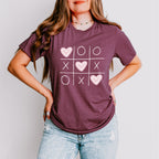 Tic Tac Toe Valentines Theme T-shirt, Hoodie, Sweatshirt