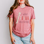 I Want Tibia Valentines Theme T-shirt, Hoodie, Sweatshirt