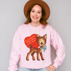 Deer Valentines Theme T-shirt, Hoodie, Sweatshirt
