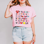 Alphabet Valentines Theme T-shirt, Hoodie, Sweatshirt