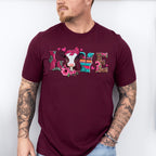 Love Cow Valentines Theme T-shirt, Hoodie, Sweatshirt