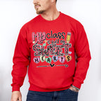 My Class Is Full Of Sweethearts Valentines Theme T-shirt, Hoodie, Sweatshirt
