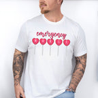 Emergency Nurse Valentines Theme T-shirt, Hoodie, Sweatshirt
