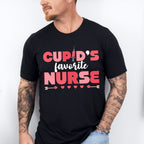 Cupid's Favorite Nurse Valentines Theme T-shirt, Hoodie, Sweatshirt