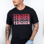 Teacher Teacher Valentines Theme T-shirt, Hoodie, Sweatshirt